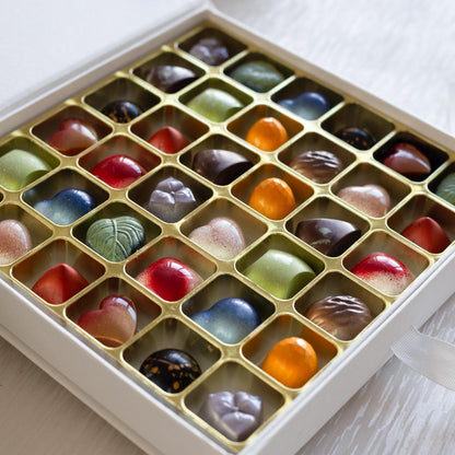 مجموعة بونبون الشوكولاتة الحرفية من بلوم ديلايت لندن، 36 قطعة