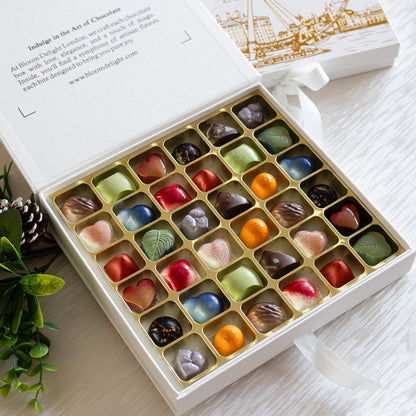 مجموعة بونبون الشوكولاتة الحرفية من بلوم ديلايت لندن، 36 قطعة